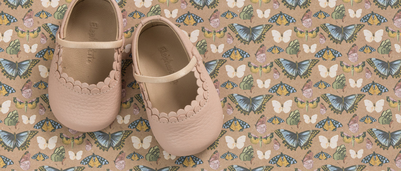 Baby First Steps Girl Shoes Elephantito Elephantito