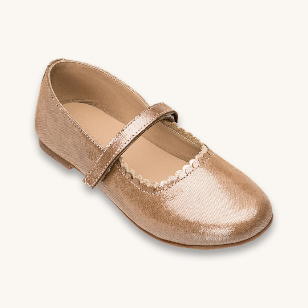 Aria Ballet Flat | Blush Leather
