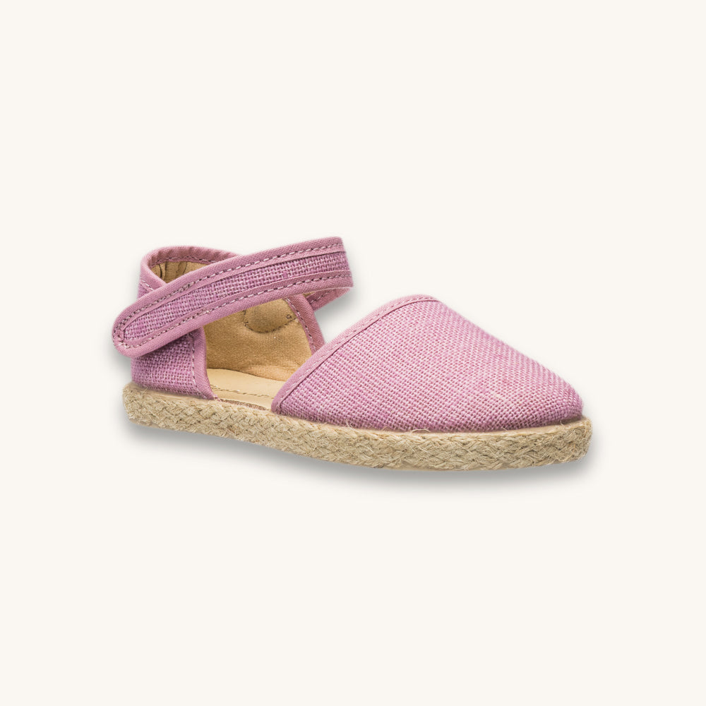 Linen Classic Espadrille | Mauve