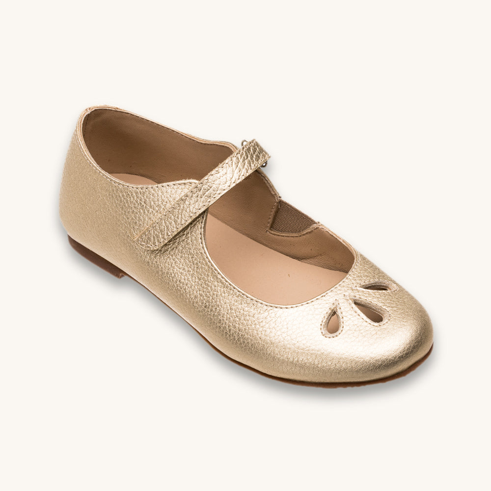 Rosie Mary Jane | Gold Leather