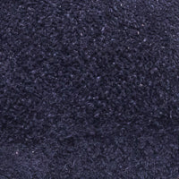 Close-up of soft navy blue suede material with fine texture and subtle nap detailing.