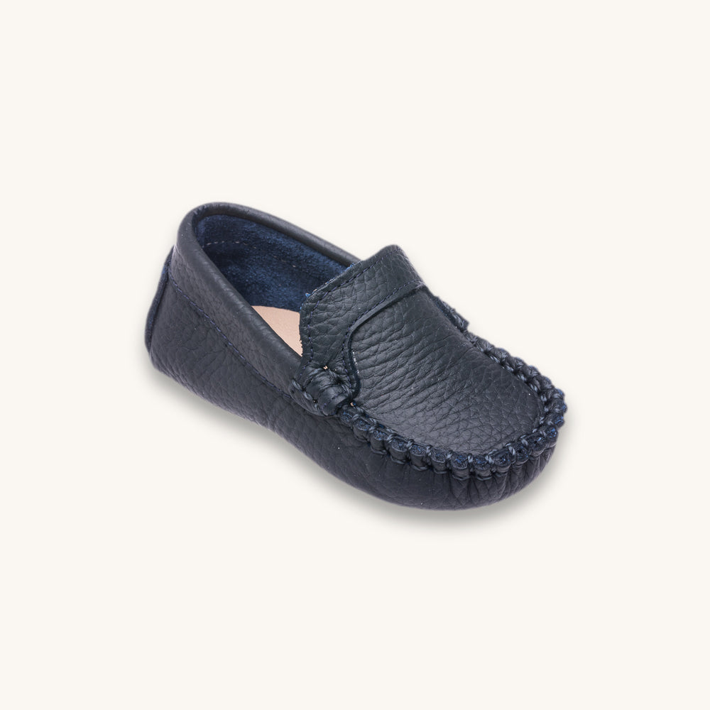 Mocasín para Bebé Azul Marino