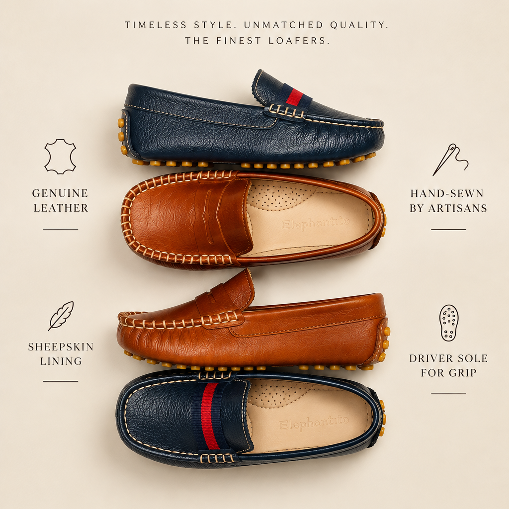Alex Driver Moccasin | Natural Brown Leather