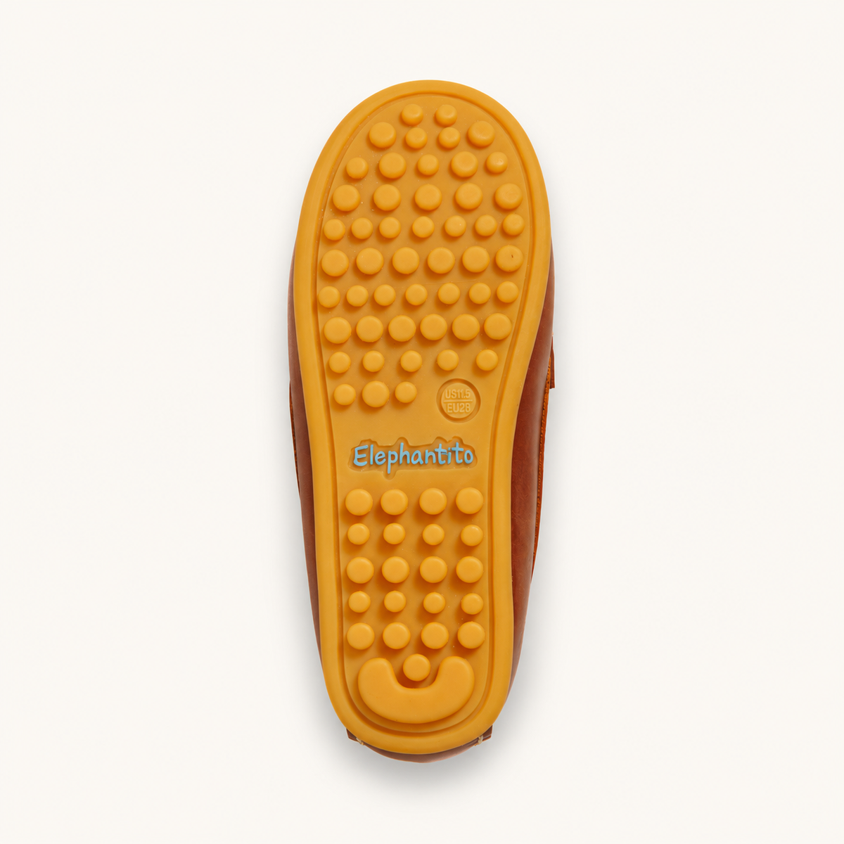 Alex Driver Moccasin | Natural Brown Leather