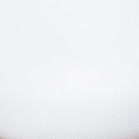 White leather toddler Mary Jane shoe with a rounded toe and delicate strap fastening.