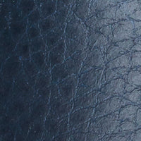 Navy blue textured leather for toddler driver loafers with pebbled grain finish.