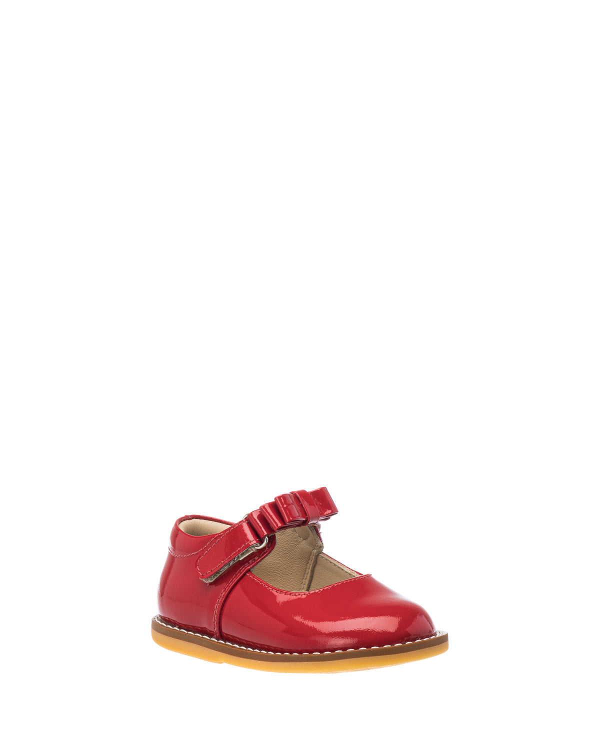 Mary Jane with Bow Toddler Red