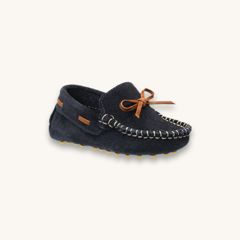 Toddler Driver Loafer | Blue Suede