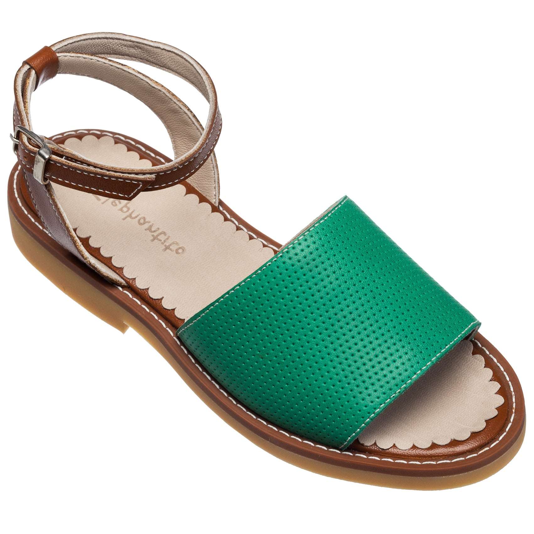 Olivia Sandal Green Elephantito