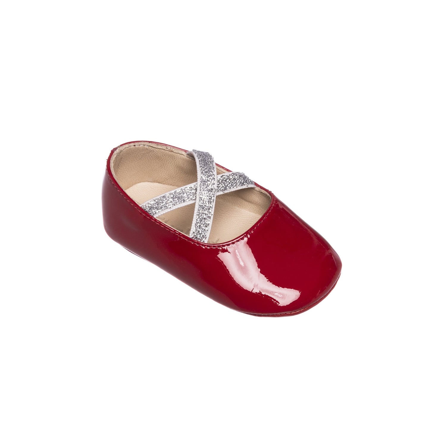 Crossed Ballerina Baby PTN Red