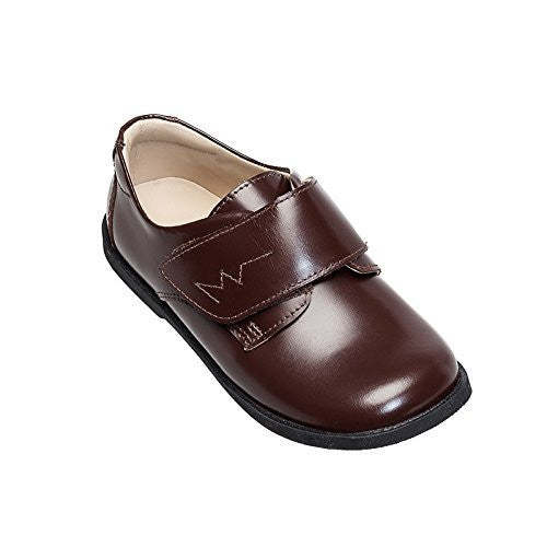 Scholar Boy Velcro Brown