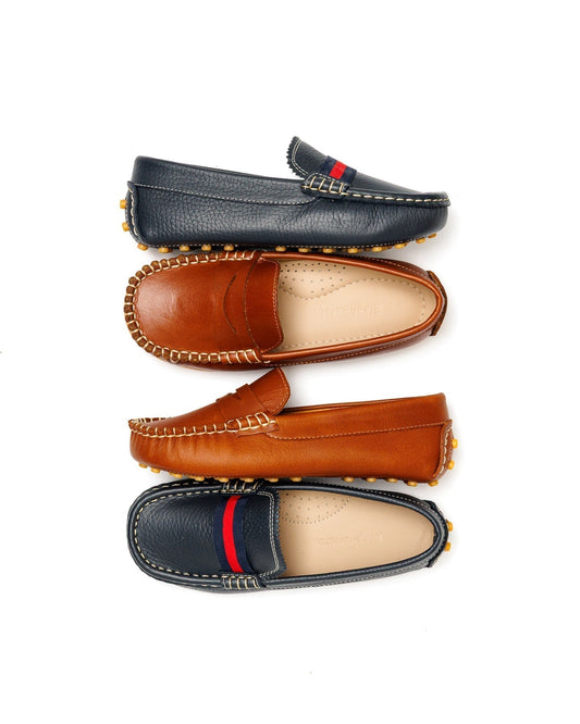 Fall Elegance: Classic Shoes for Little Steps