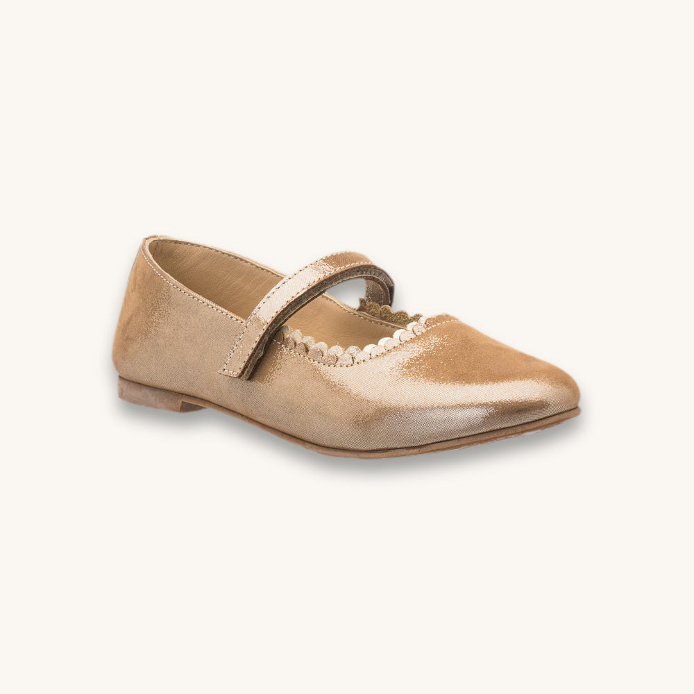 Aria Ballet Flat | Blush Leather