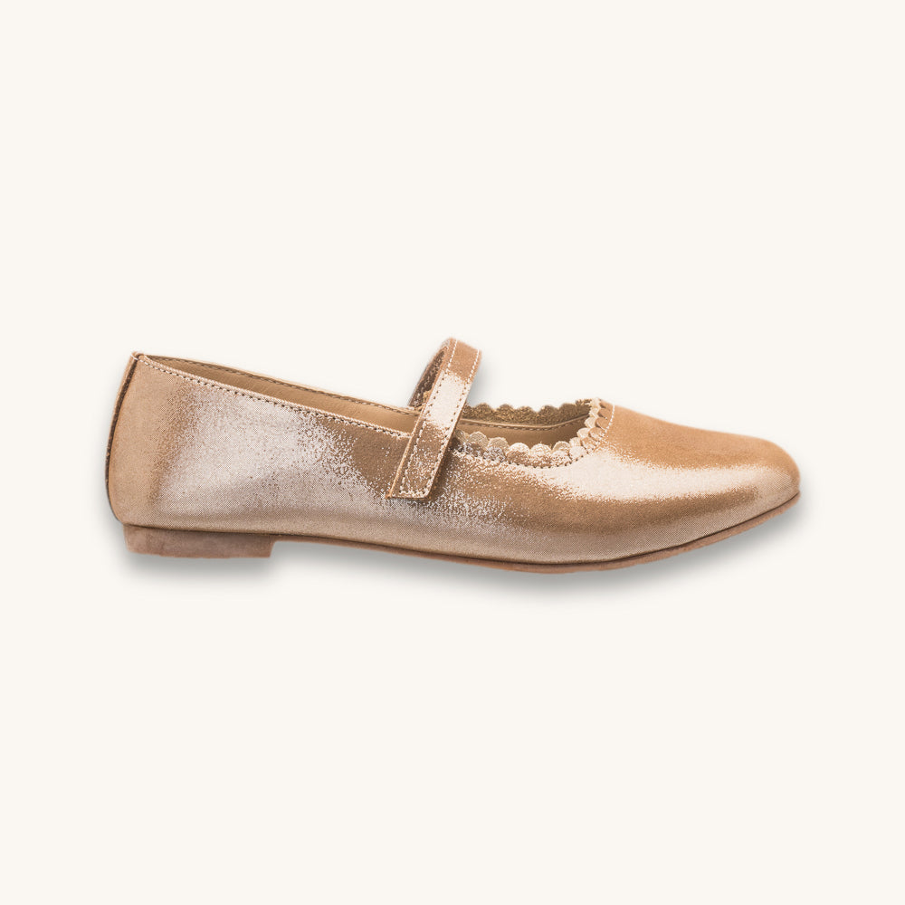 Aria Ballet Flat | Blush Leather