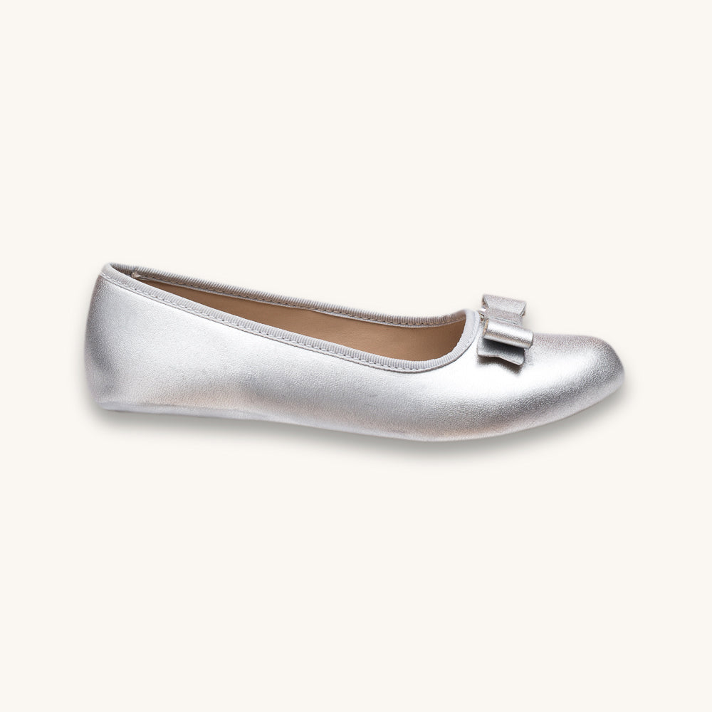 Ballerines Camille argentées