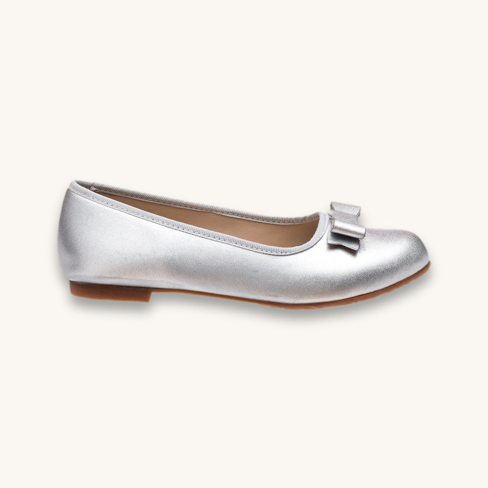 Ballerines Camille argentées