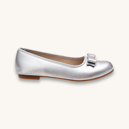 Ballerines Camille argentées