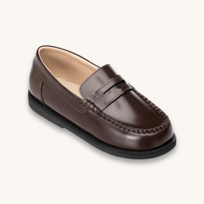 Scholar Moccasin | Brown Leather