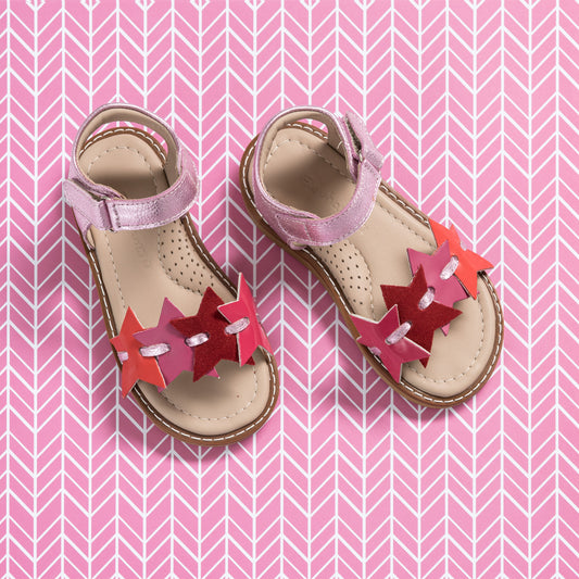 Stars Sandal Fuchsia