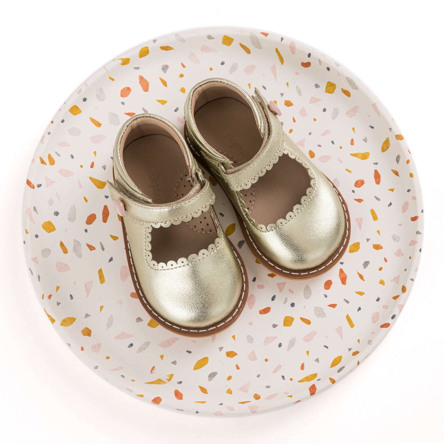 Mary Jane Toddler Metallic Gold