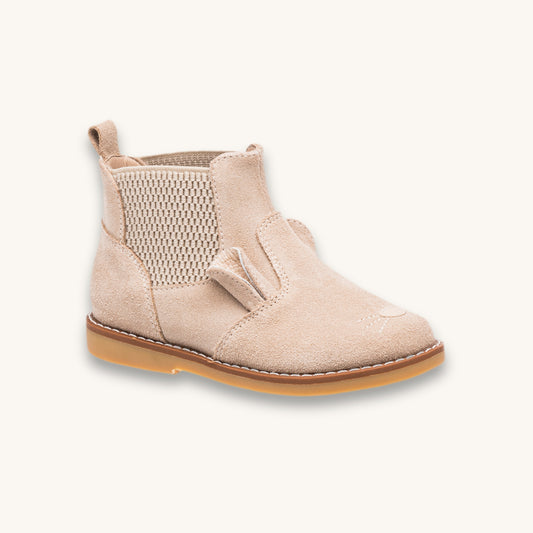 Bottines Chelsea Teddy beiges