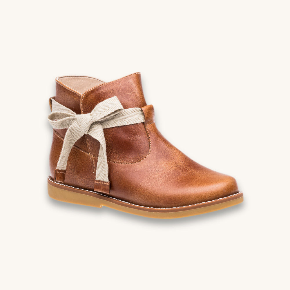 Bottines marron ensoleillé