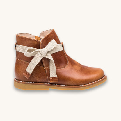 Bottines marron ensoleillé