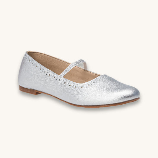 Sasha Ballerina Argent plat