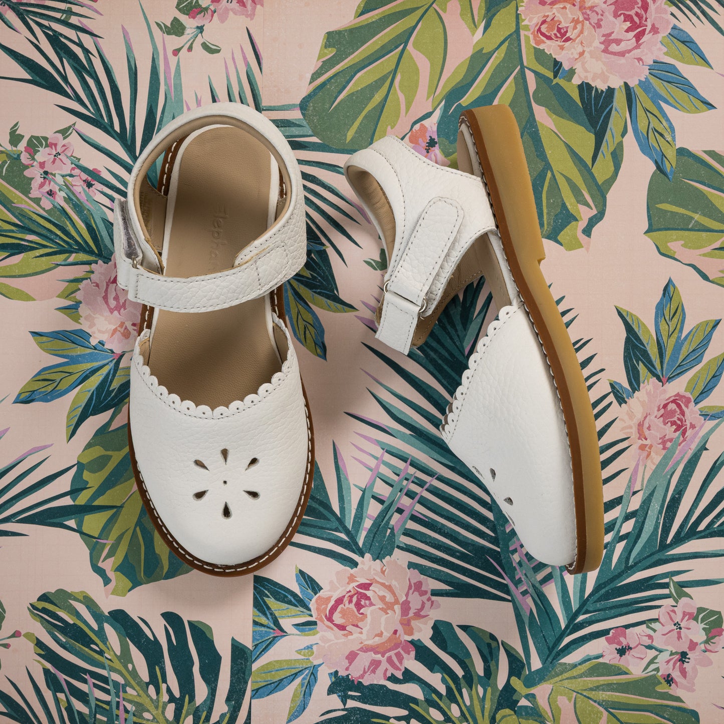 Bellis Sandal Toddler White