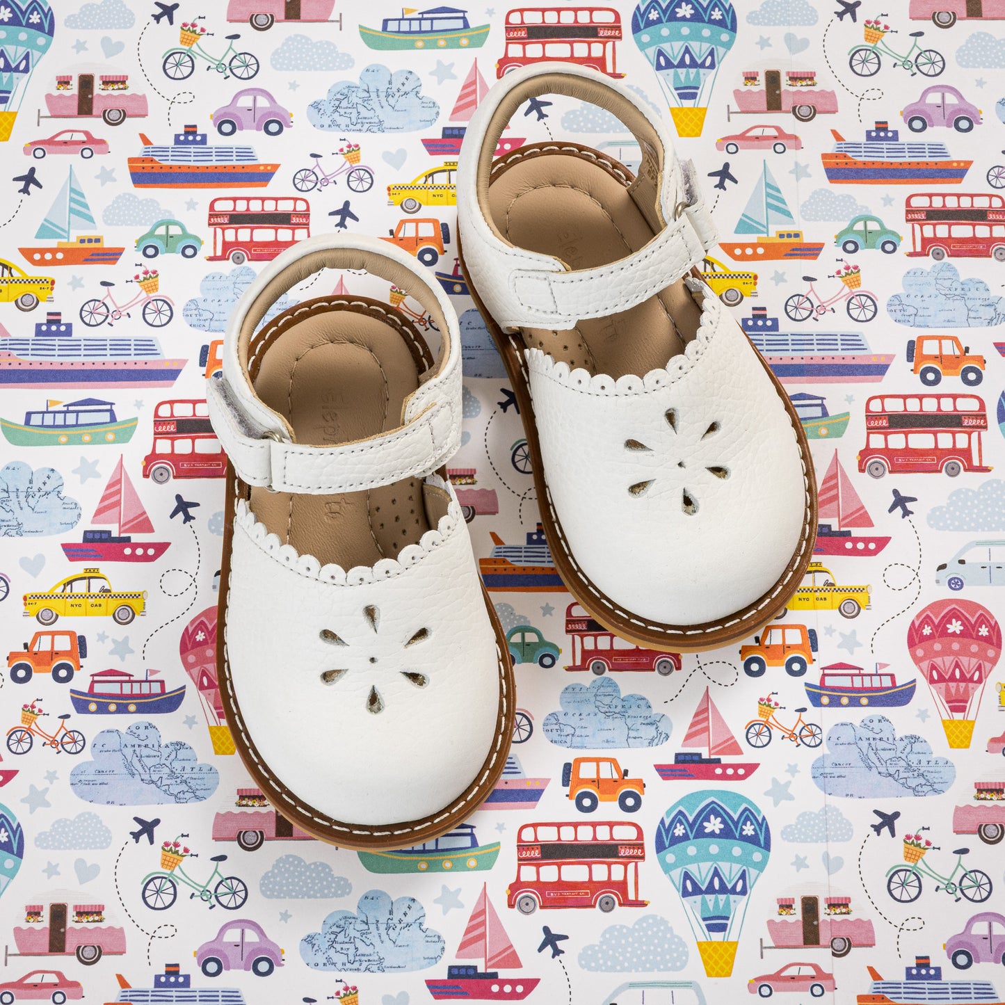 Bellis Sandal Toddler White