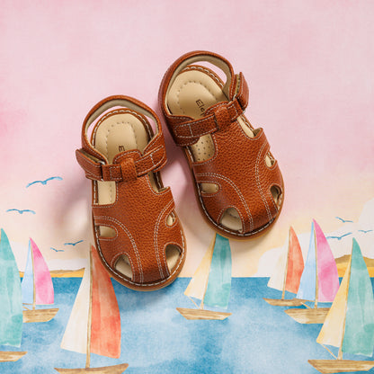 Sandales Spencer pour tout-petit, couleur caramel