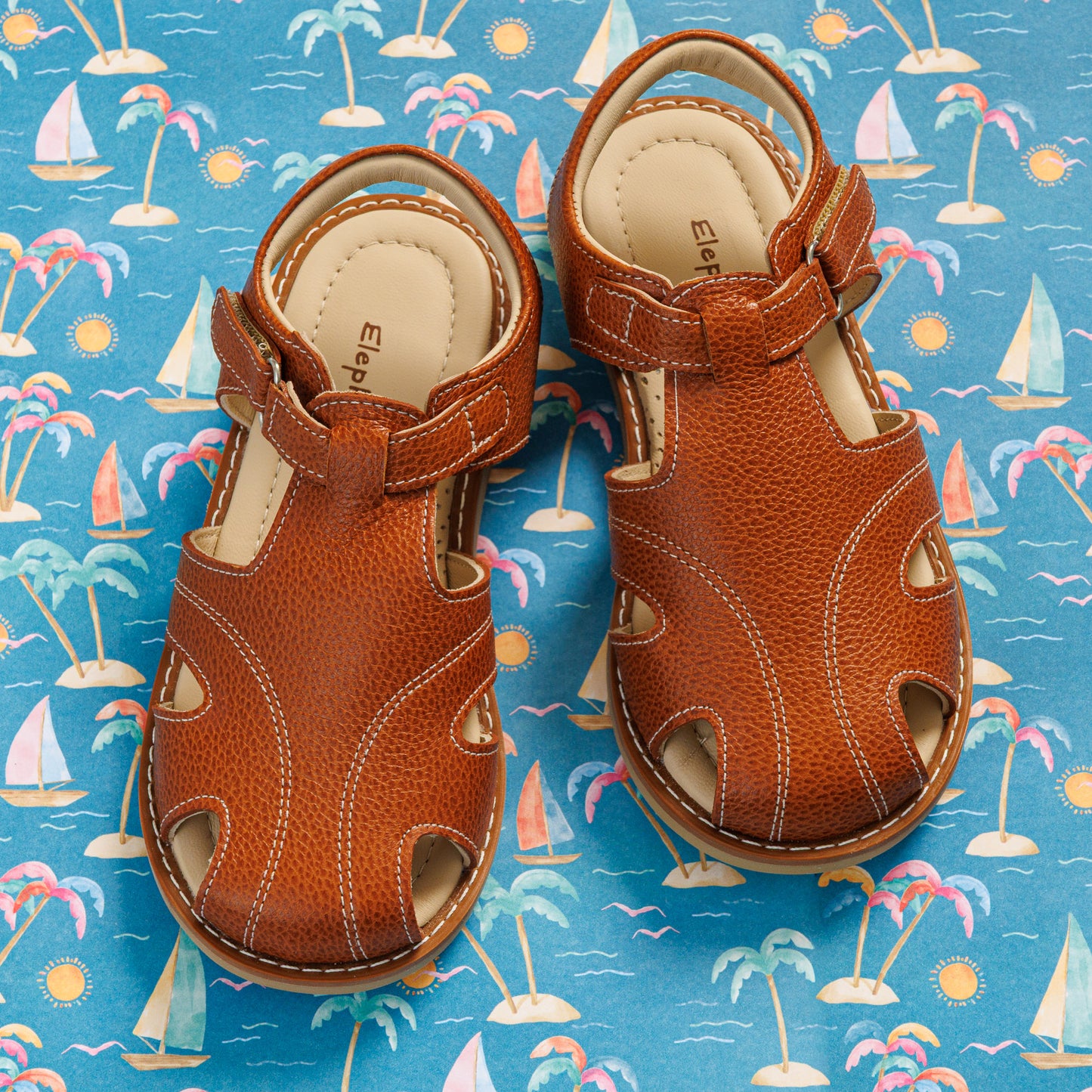 Sandales Spencer Caramel