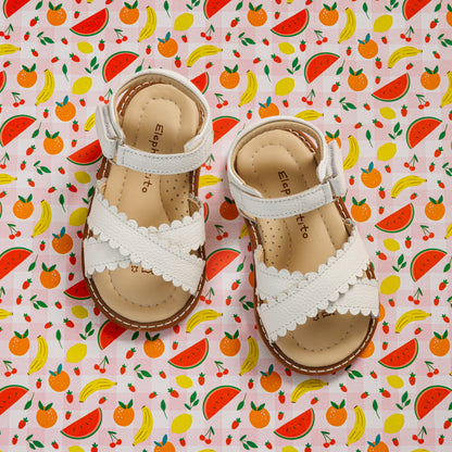 Bloom Sandal Toddler White