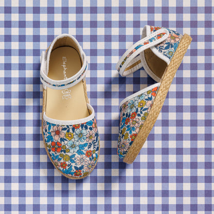 Linen Classic Espadrille Floral