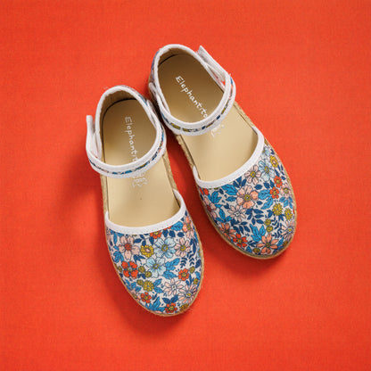 Linen Classic Espadrille Floral