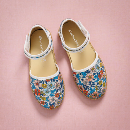 Linen Classic Espadrille Floral