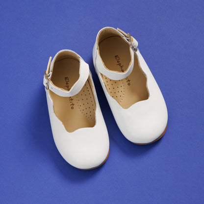 Ondina Flats Toddler White