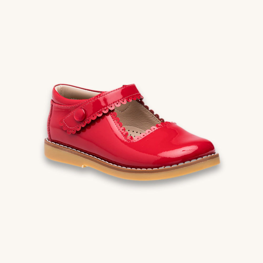 Mary Jane | Red Patent Leather