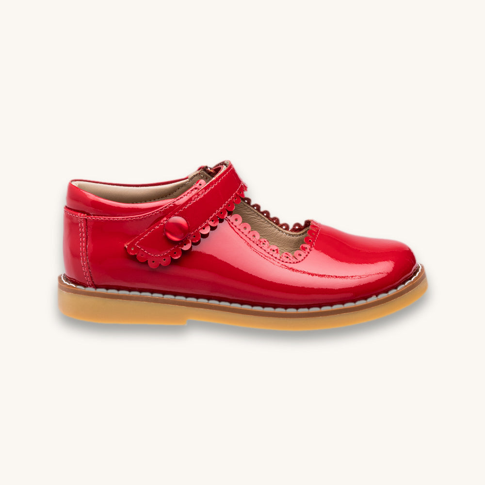 Mary Jane | Red Patent Leather