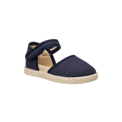 Linen Classic Espadrille Navy