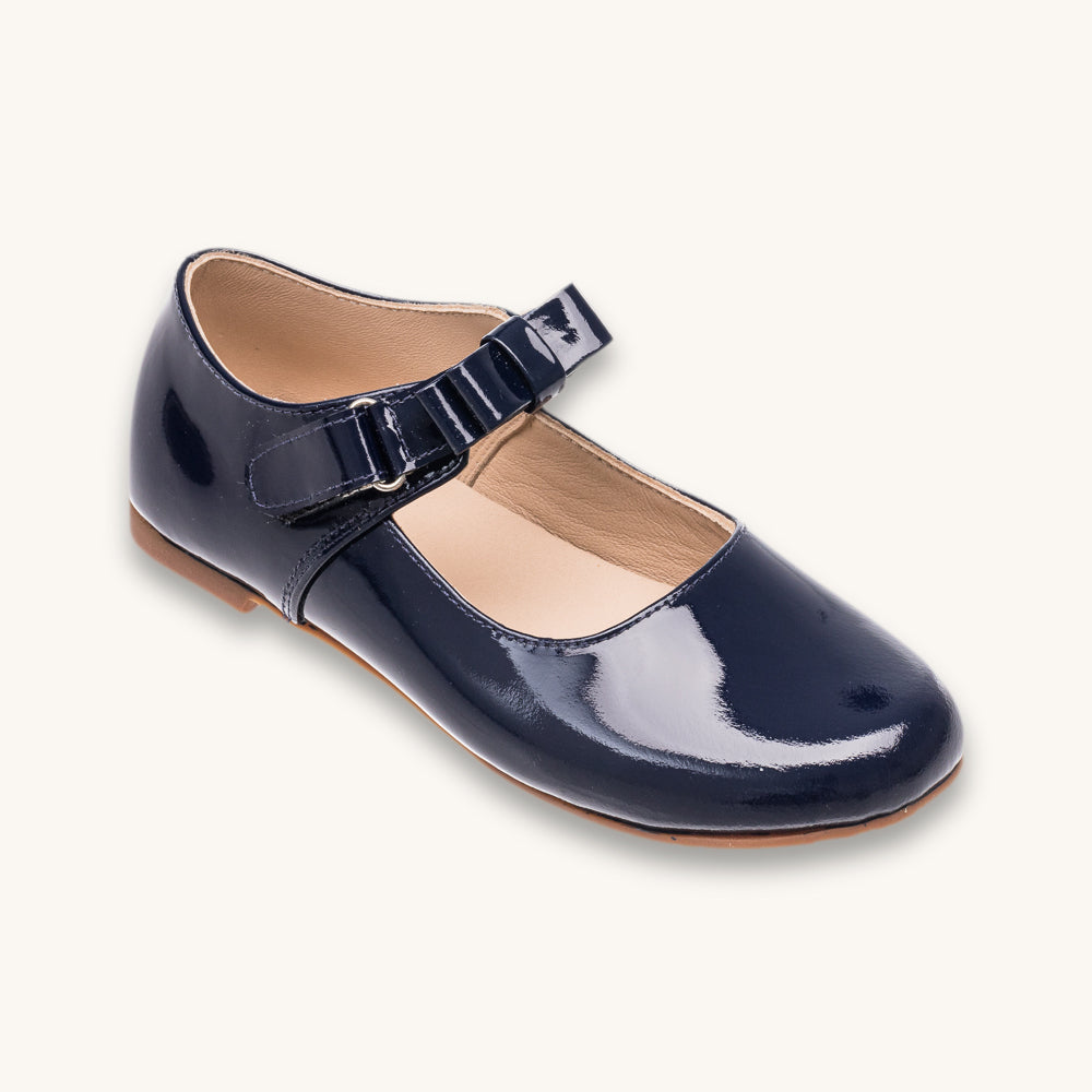 Charlotte Mary Jane | Blue Leather