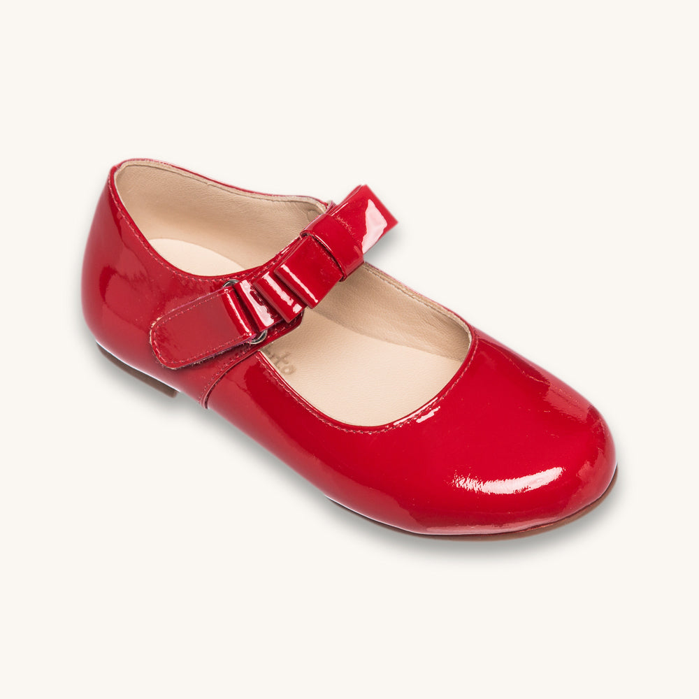 Charlotte Mary Jane | Red Patent Leather