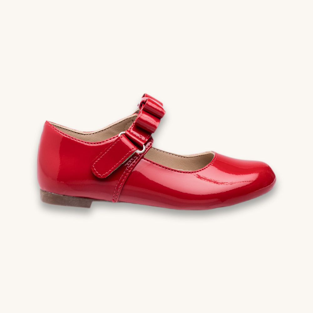 Charlotte Mary Jane | Red Patent Leather