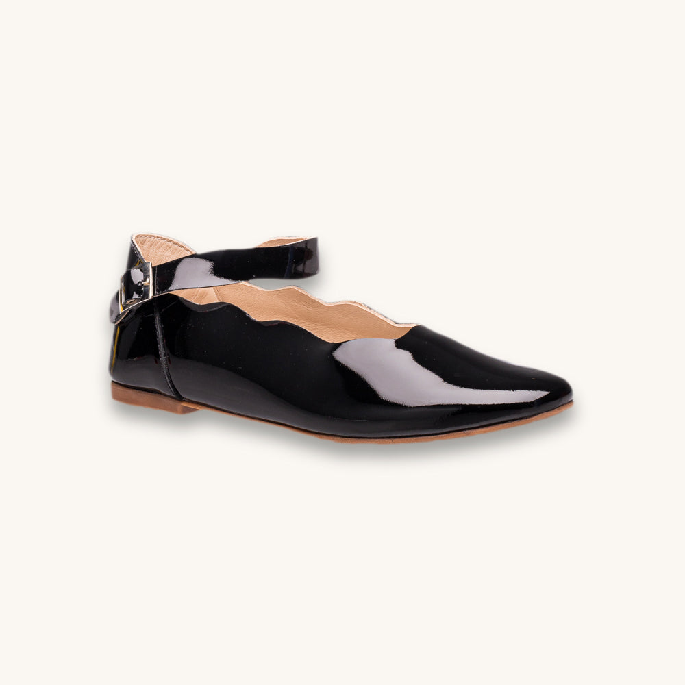Ballerines Ondina vernies noires