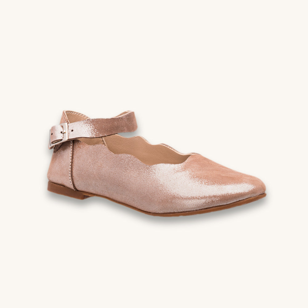 Ondina Ballet Flat | Blush Leather