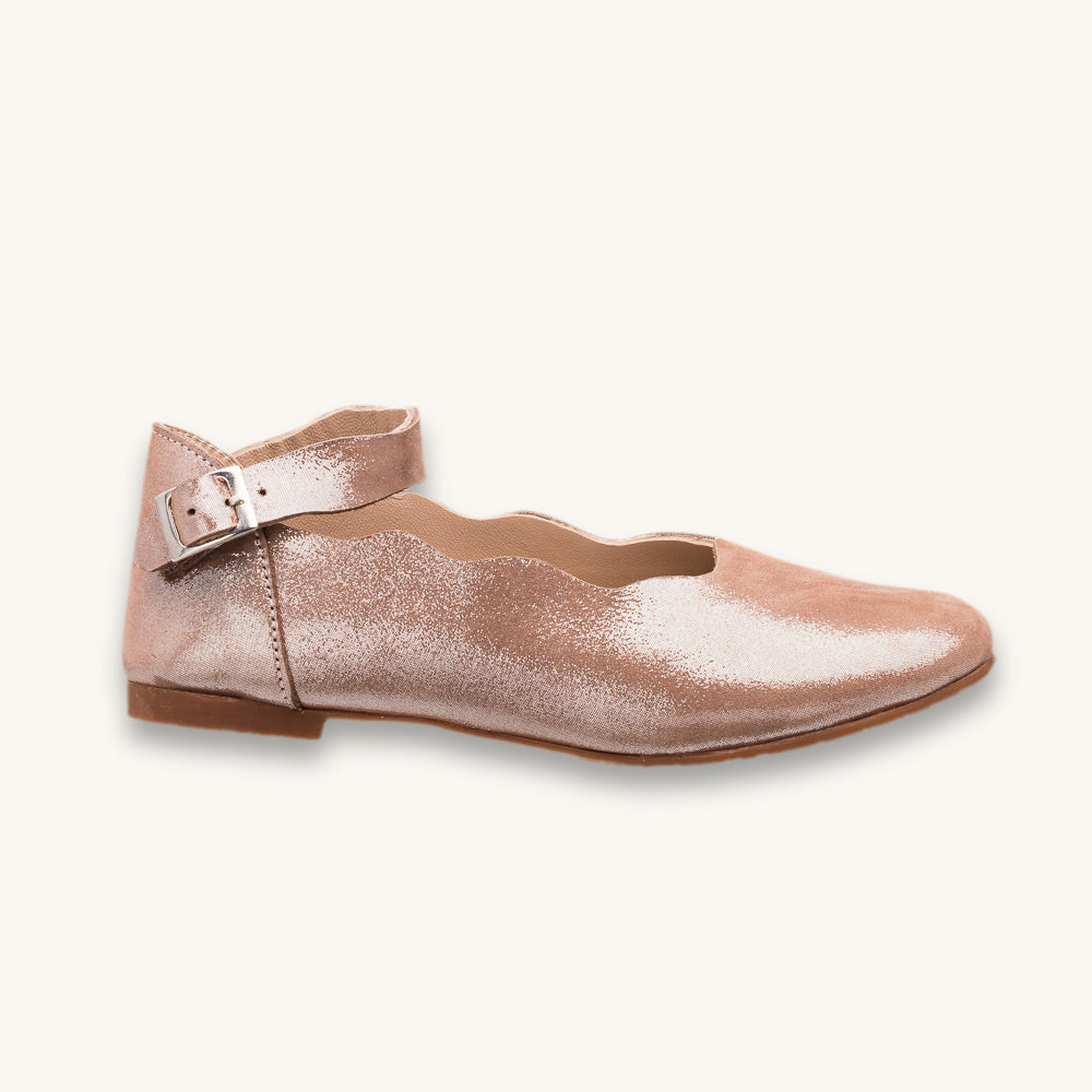 Ondina Ballet Flat | Blush Leather