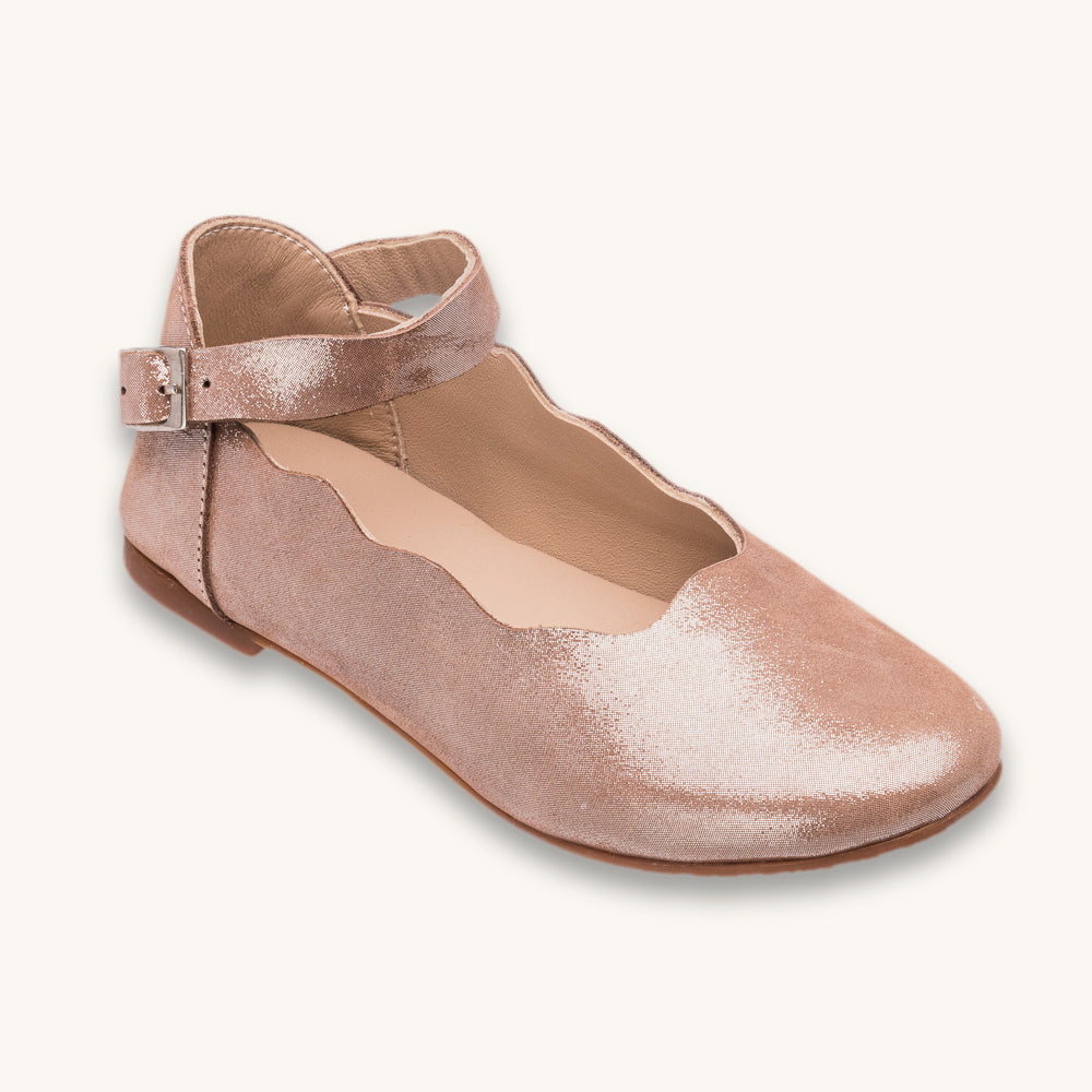 Ondina Ballet Flat | Blush Leather