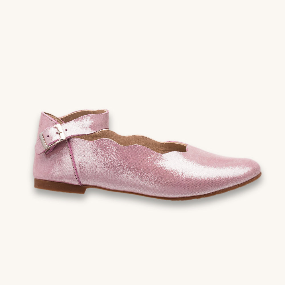 Ondina Ballet Flat | Carnation Pink Leather