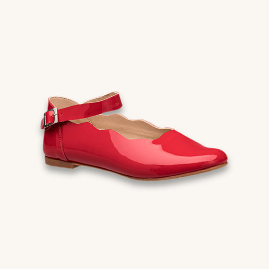 Ondina Flats Vernis Rouge