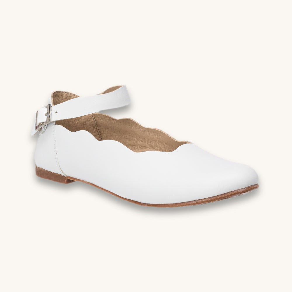 Ballerines blanches Ondina